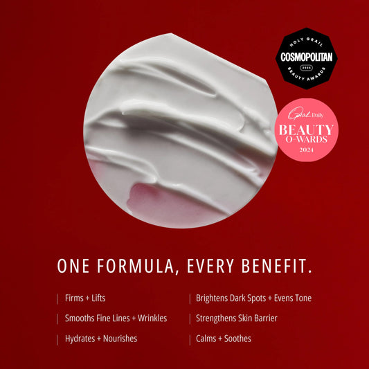 YOÉ Ympossible Cream | Ultra-Nourishing Face Moisturizer | Age-Defying | Deep Hydration & Advanced Repair | Skin Barrier Support | EWG Verified, Vegan, Cruelty Free | 30ml / 1 fl oz (Full Size)