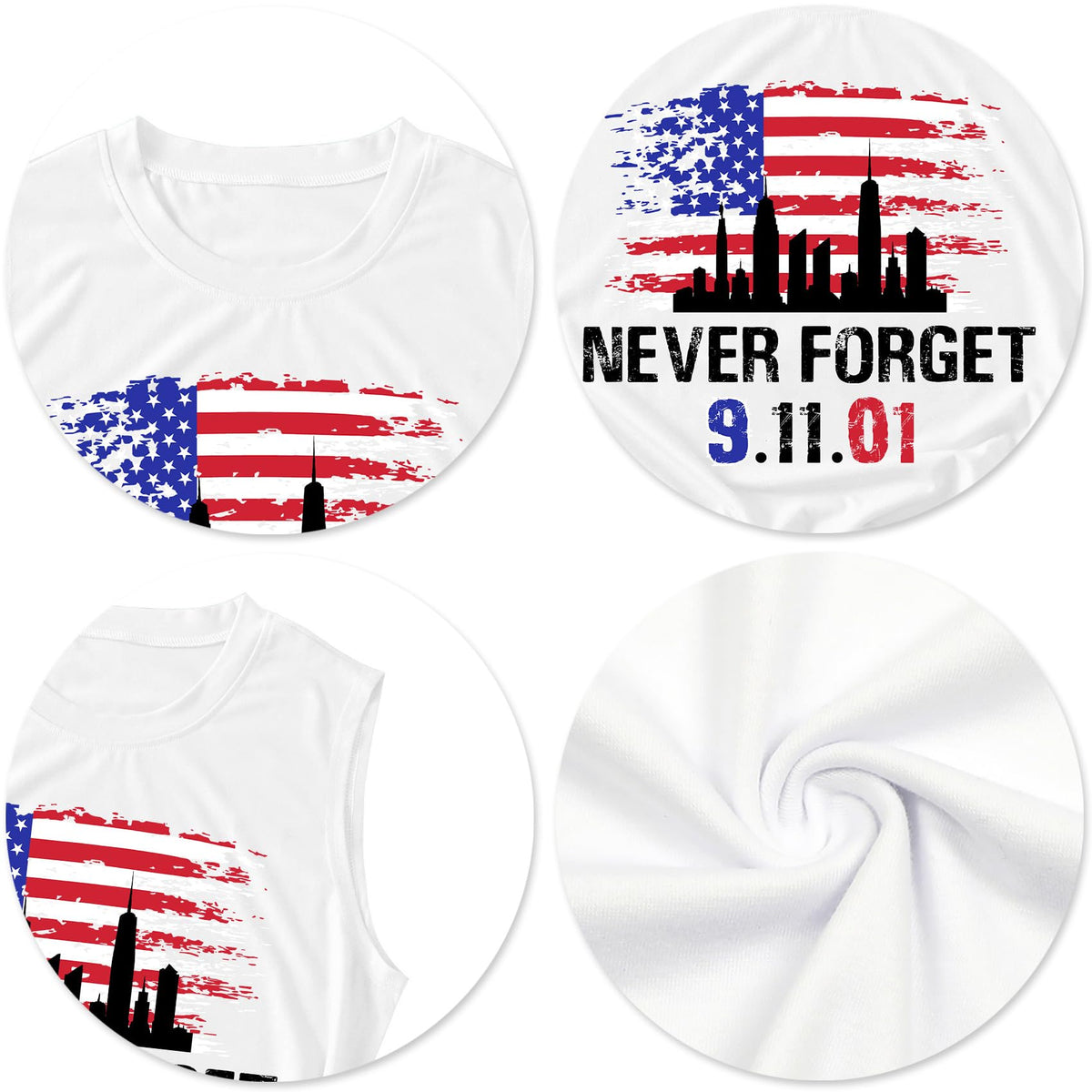 9/11 25th Anniversary Shirts Women 9 11 Memorial Never Forget Tank Top