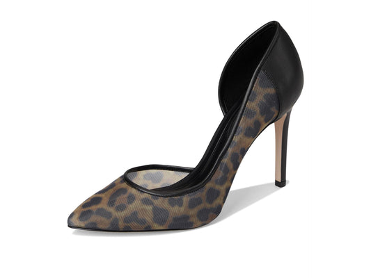 Jessica Simpson Women's Prizma D'Orsay Pump, Natural Leopard, 5