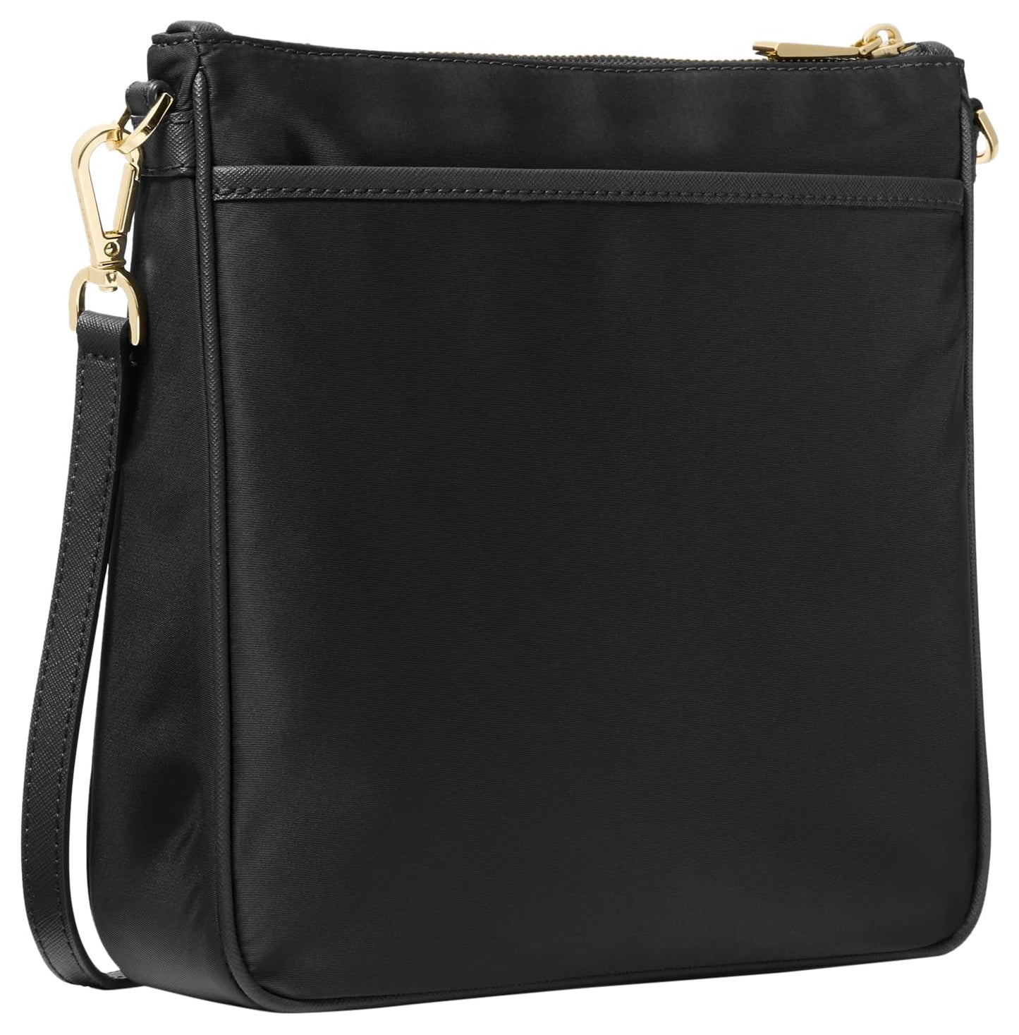 Michael Kors Jet Set Charm Large Crossbody Bag, Gold-Tone Hardware/Black, One Size