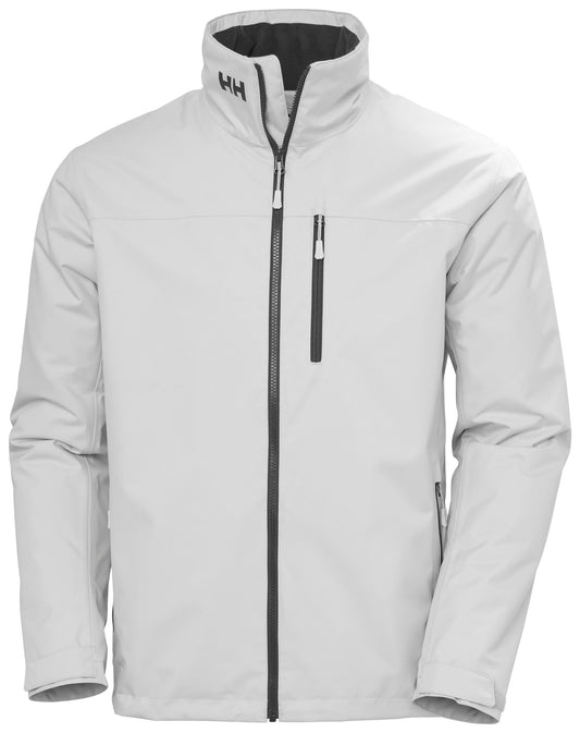 Helly-Hansen Men's Crew Midlayer Jacket 2.0, 853 Grey Fog, Large