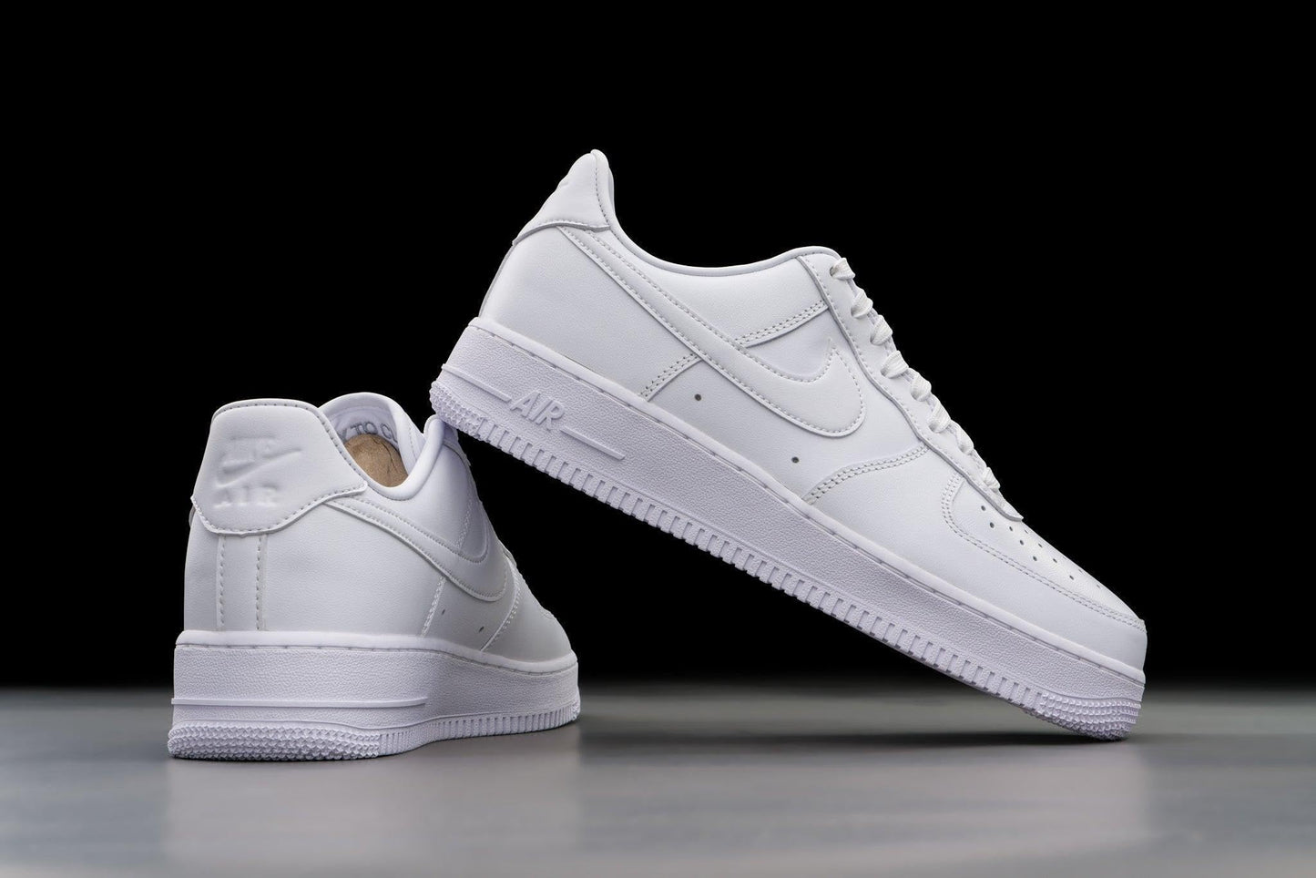 Nike Air Force 1 '07 Low Mens Basketball Shoes (Men's 10.5 Medium, White/White)