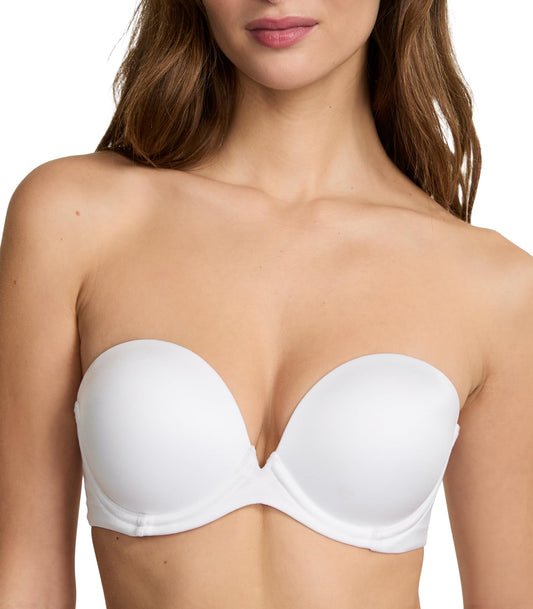 Victoria's Secret Very Sexy Strapless Push Up Bra, Bras for Women, VS White, 36B