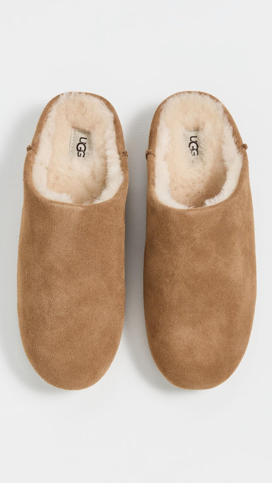 UGG Women's Elea Slip On Slipper, Chestnut, 9