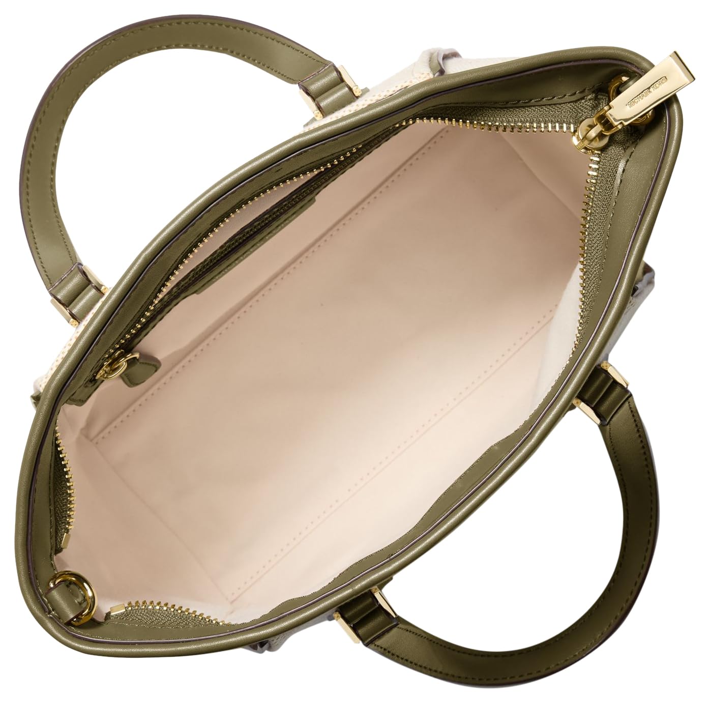 Michael Kors Women's Taryn Small Convertible Crossbody Bag, Gold-Tone Hardware/Safari Green