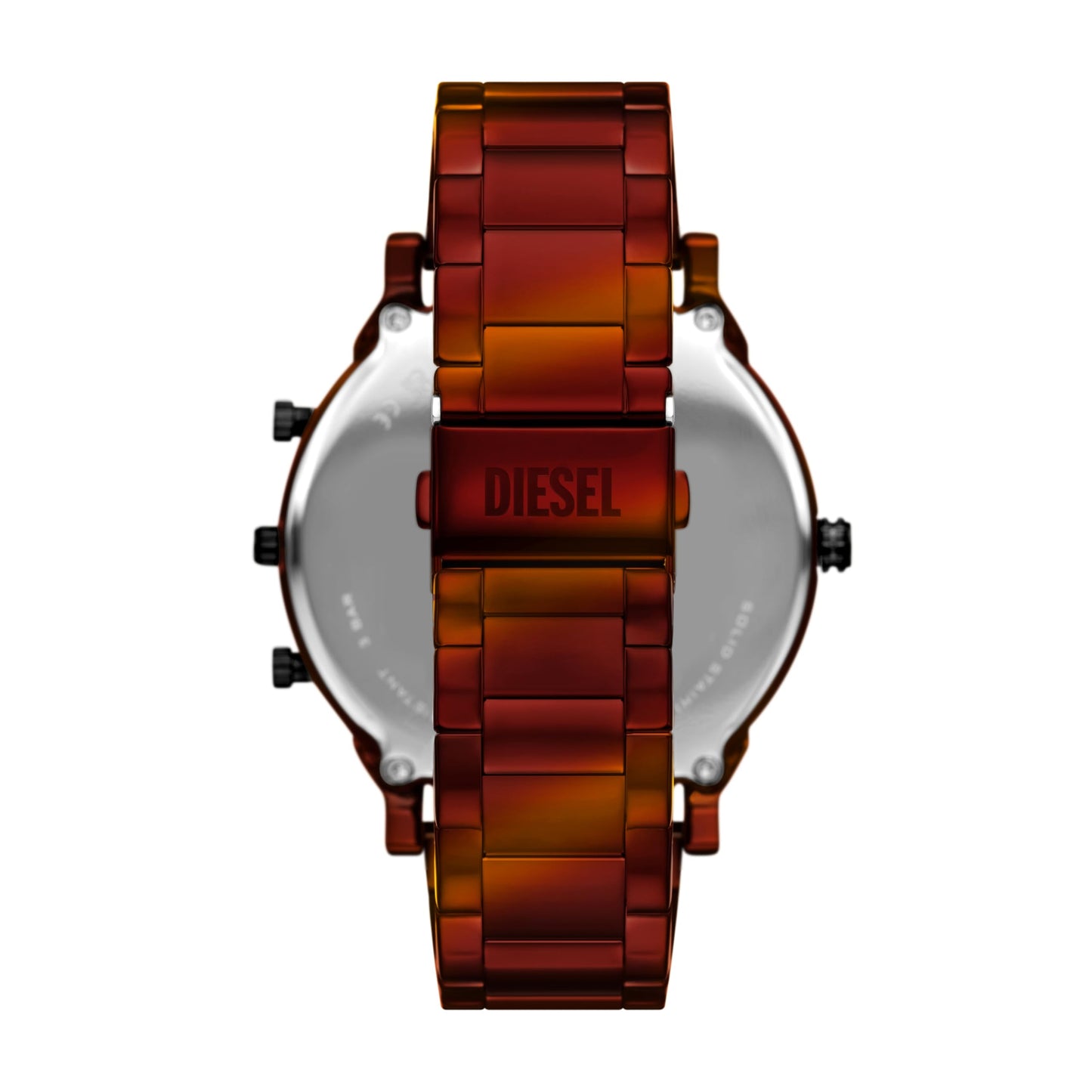 Diesel Men's Mr. Daddy Slim Multi-Movement Red Stainless Steel Watch (Model: DZ7491)