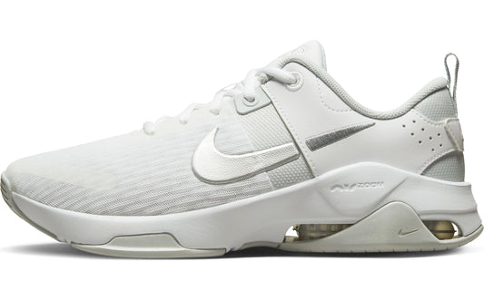 Nike Women's Sporty Low-Top Sneakers, White Silver White Metallic Silver Pure Platinum, 8.5