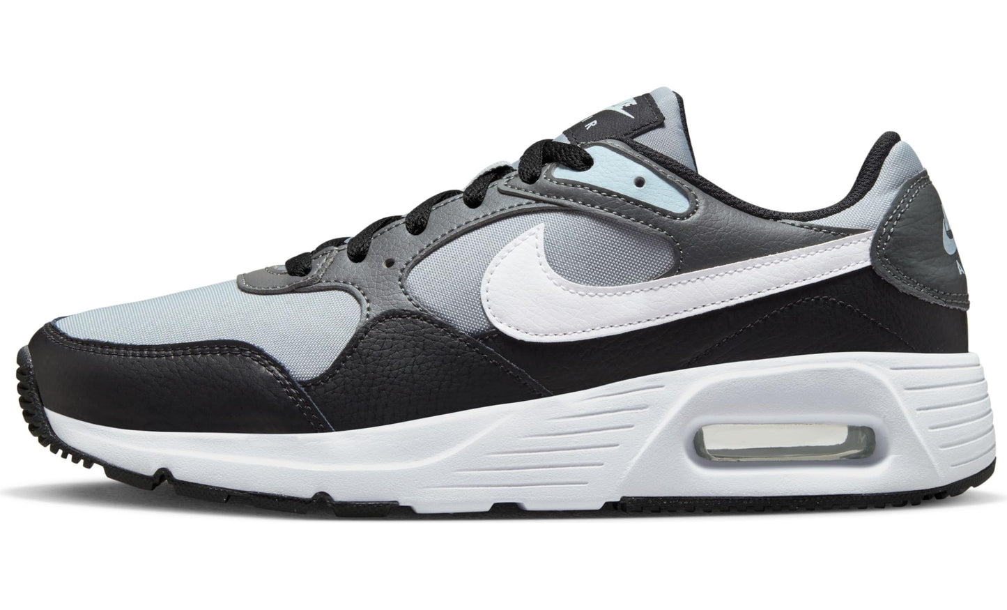 Nike Men's Air Max SC Shoes, Black/White-Iron Grey-Blue Tint, 9