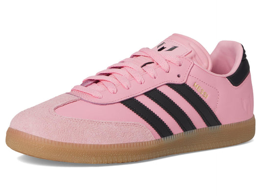 Adidas Men's Samba Messi Light pinkCore Black/GUM4 6 US