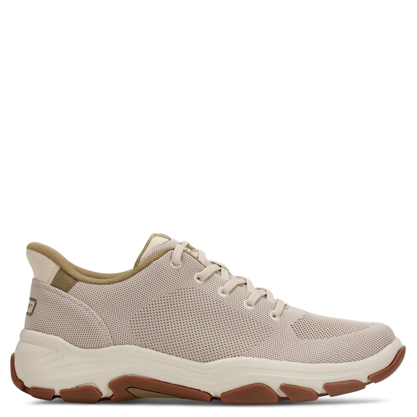 Rockport Men's Rafferty Sneaker, Stone, 10.5