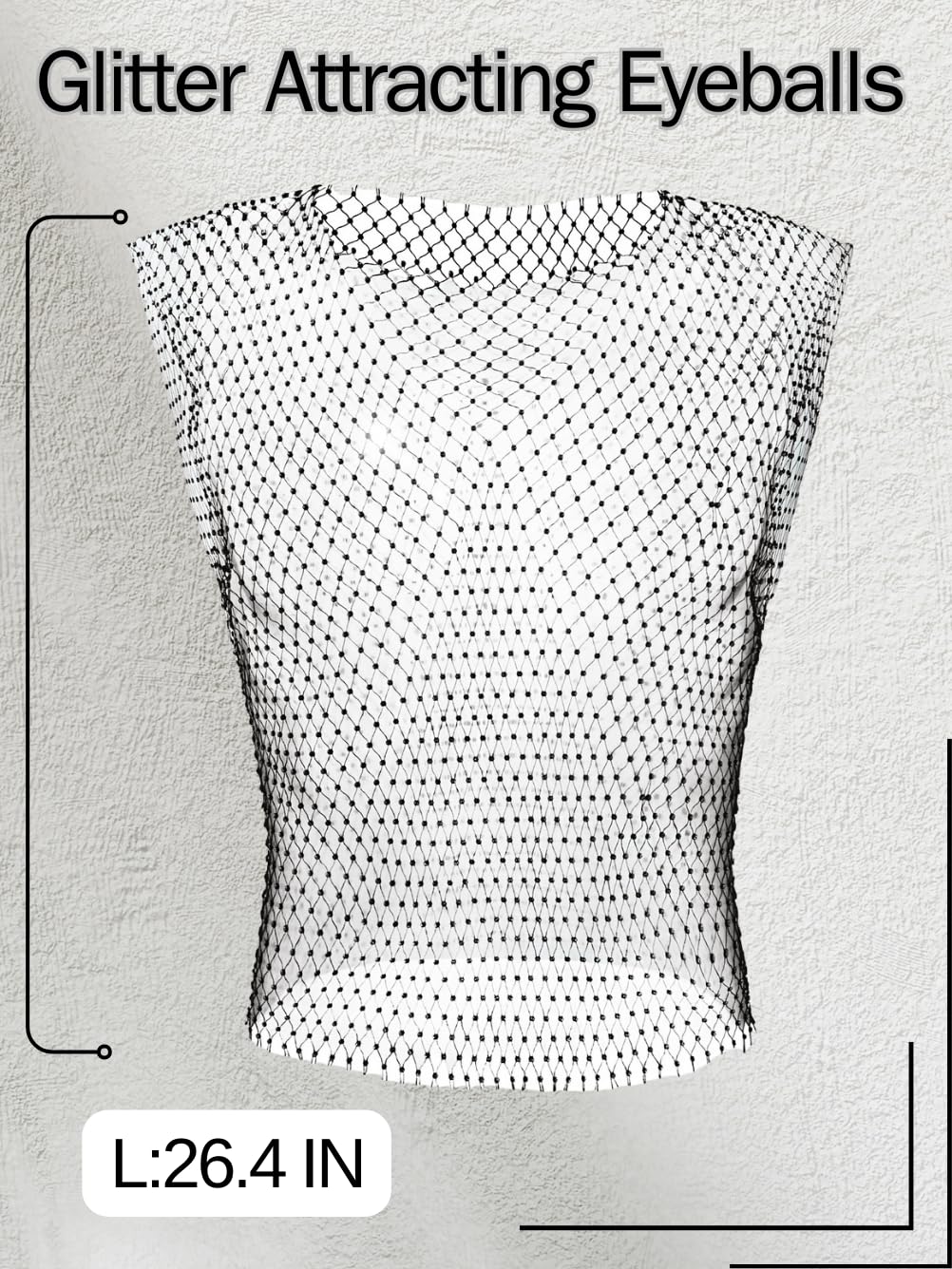 Kaei&Shi Rhinestone Mens Tank Tops Sheer Mesh See Through Fishnet Sparkly Rave Outfit Festival Crop Men Shirt Sexy Club Party,Pink,Small