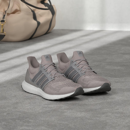 adidas Men's Ultraboost 1.0 Running Shoe, Grey/Grey/Black, 9