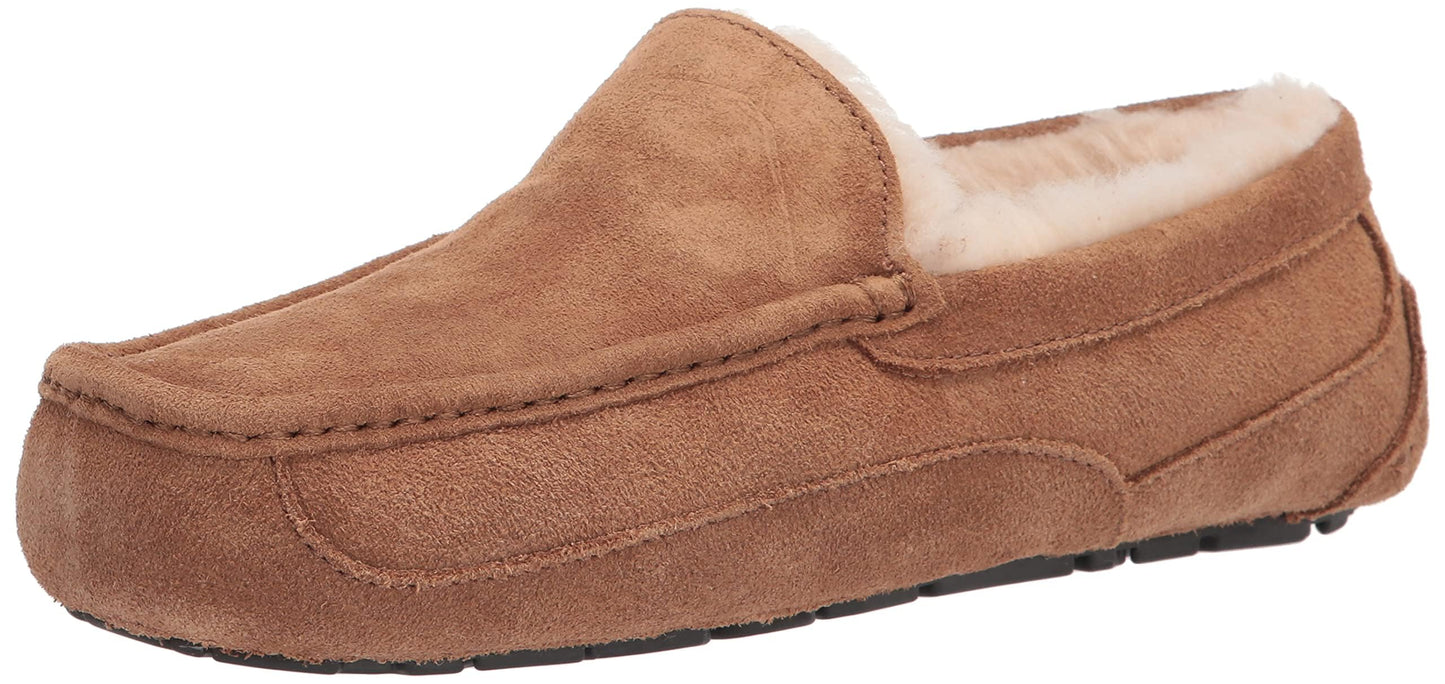UGG Men's Ascot Slipper, Chestnut, 14