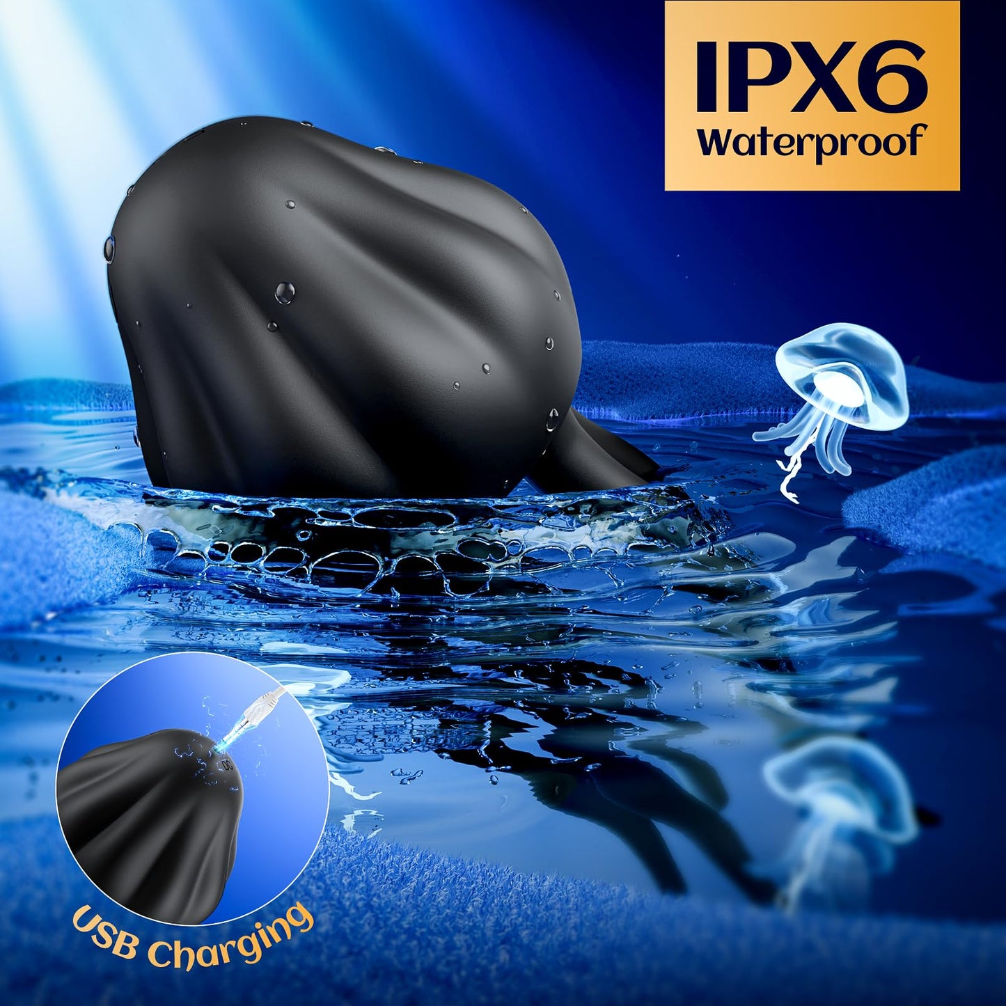 Male Sex Toys Penis Vibrator for Men - EINSEO Male Masturbator Stroker with 10 Vibrating Modes Wrapping Tentacle Male Vibrator for Penis Clit Nipple Stimulation, Adult Sex Toy for Men Women Couples