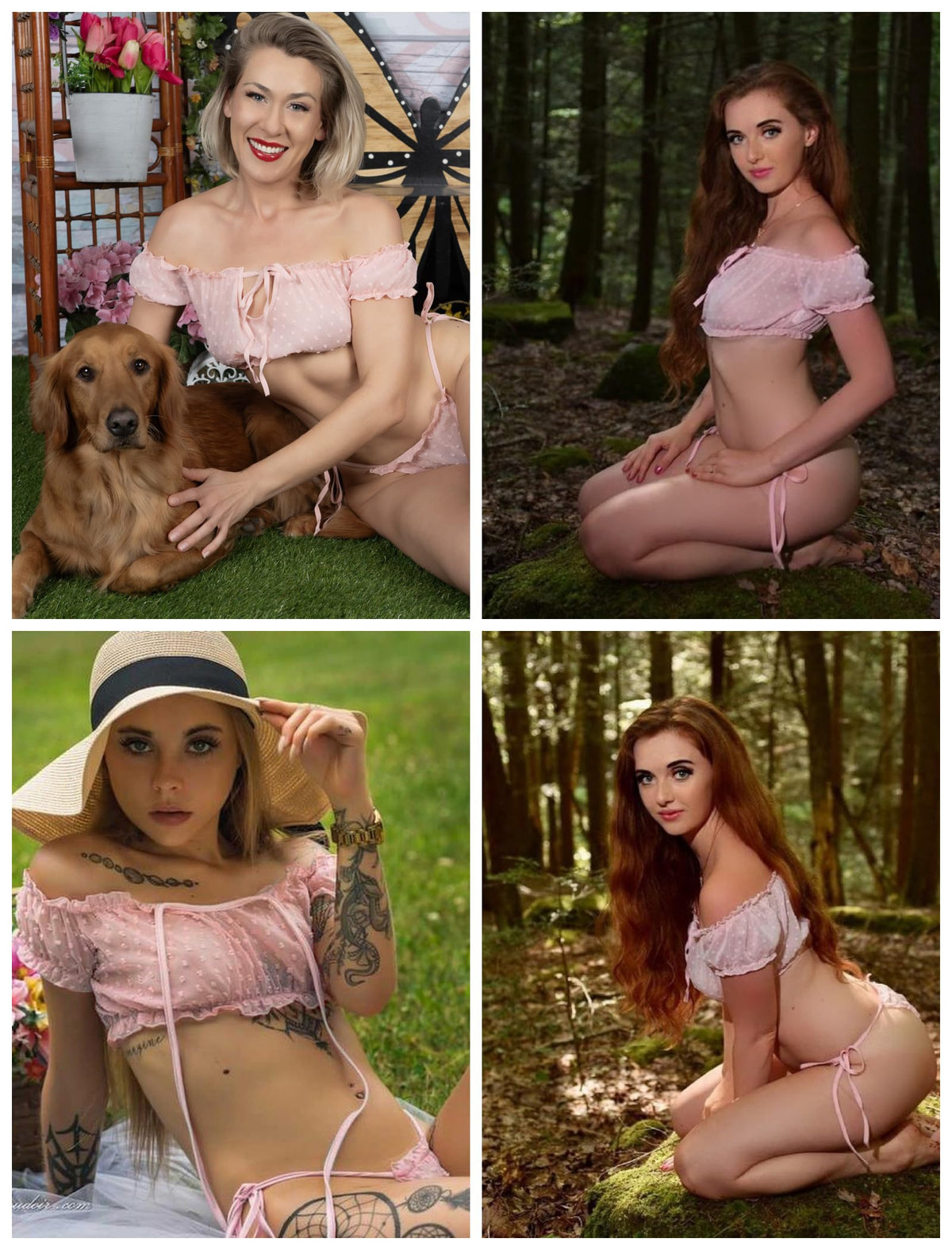 Sissiy Feminization Bra Set- Sexy Babydoll Lingerie
