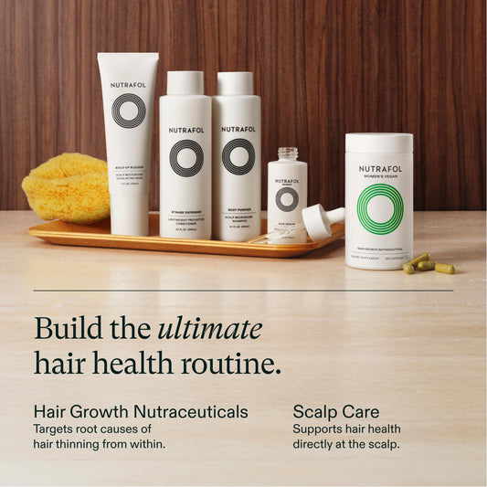 Nutrafol Shampoo, Cleanse and Hydrate Hair and Scalp, Improves Hair Volume, Strength and Texture, Physician-formulated for Thinning Hair, Color Safe, Sulfate Free - 8.1 Fl Oz Bottle