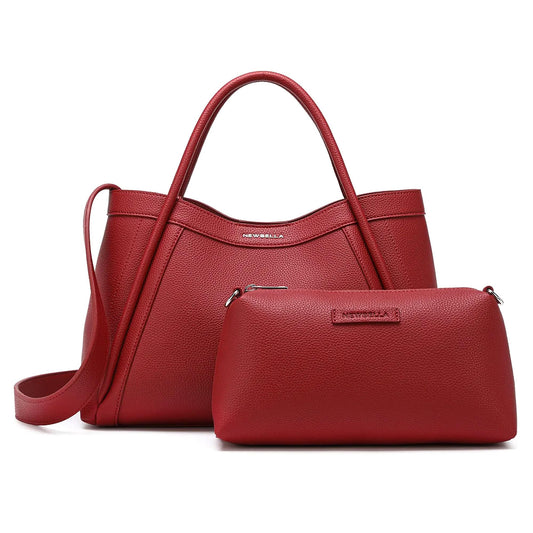 NEWBELLA Tote Bag for Women, Large Vegan Leather Hobo Bag with Shoulder Strap and Purse, Handbags & Crossbody Bags