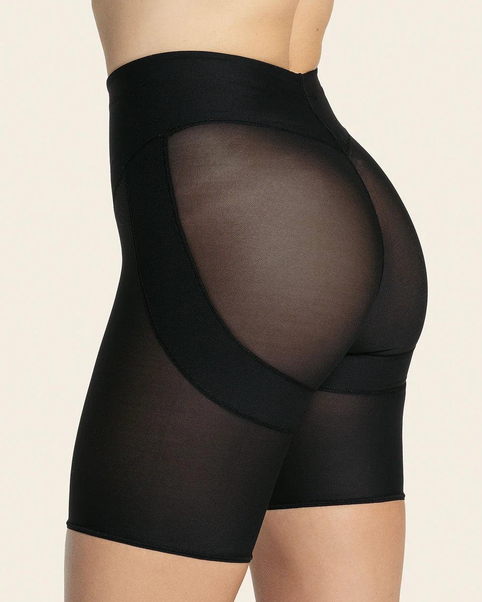 Firm compression butt lifter shaper short