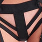 Luxury Straps Harness - Bondage Style - with Garter Belt