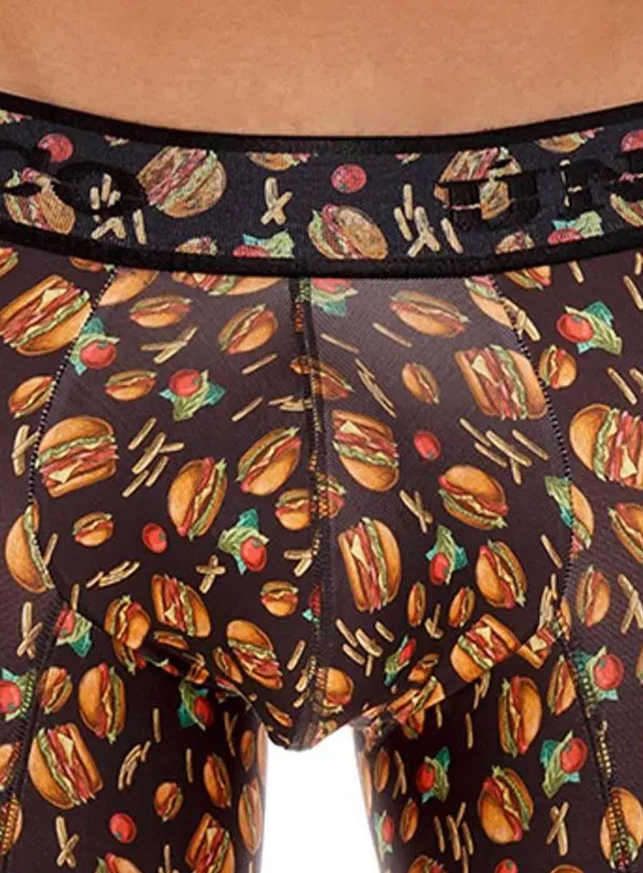 Boxers - Funny Print Design - Burger