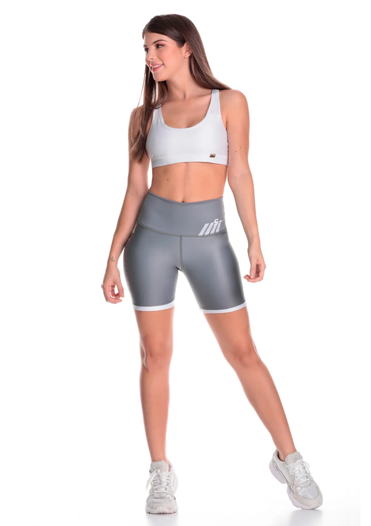Women Shorts Rose/Gray- Running - Gym - Fitness