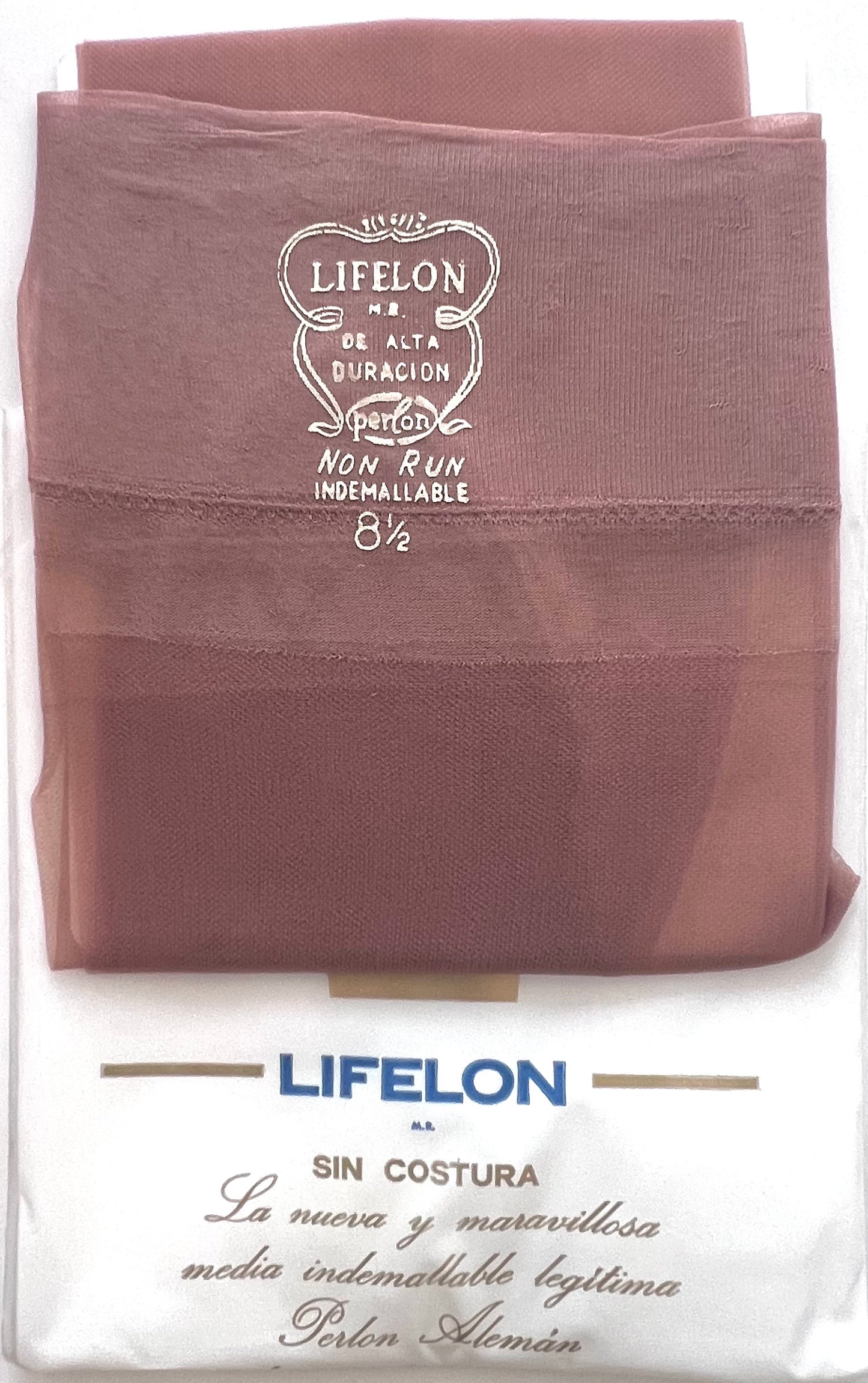 Real Nylon Stockings - Vintage - Tan - Cafe - Black - Gray