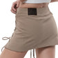 Mini Skirt with double adjustable opening - Clubwear