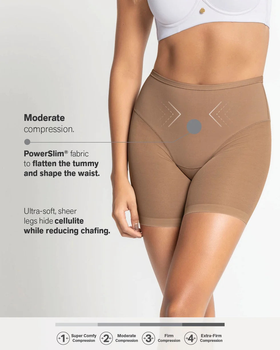 Truly undetectable sheer shaper shorts