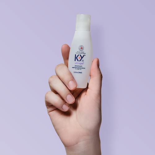 K-Y Ultragel Lube, Personal Lubricant, NEW Water-Based Formula, Safe for Anal Sex, Safe to Use with Latex Condoms, For Men, Women and Couples, Body Friendly 1.5 FL OZ