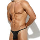 Arjen Kroos Men's Sexy Thong Pouch Underwear Low Rise G-String Bikini