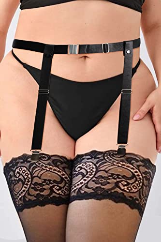 Women's Plus Size Thigh Garter Belts, Adjustable High Elastic Garter B BEST WEAR - See Through Shirts - Sheer Nylon Tops - Second Skin - Transparent Pantyhose - Tights - Plus Size - Women Men Women's Plus Size Thigh Garter Belts, Adjustable High Elastic Garter B BEST WEAR - See Through Shirts - Sheer Nylon Tops - Second Skin - Transparent Pantyhose - Tights - Plus Size - Women Men