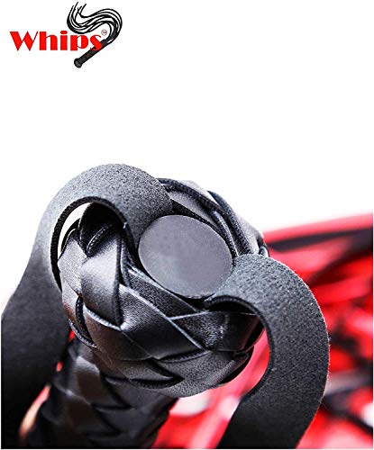 BDSM Whip Faux Leather Paddle Whip Adult Flogger Sex Play Spanking Paddle BDSM Whip for Adults Games Couples