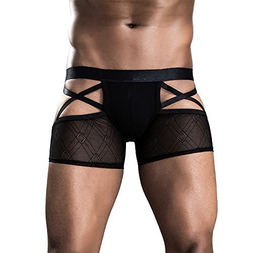 Sexy Perspective Men's Erotic Panties Black Adult Panties Show Buttock BEST WEAR - See Through Shirts - Sheer Nylon Tops - Second Skin - Transparent Pantyhose - Tights - Plus Size - Women Men Sexy Perspective Men's Erotic Panties Black Adult Panties Show Buttock BEST WEAR - See Through Shirts - Sheer Nylon Tops - Second Skin - Transparent Pantyhose - Tights - Plus Size - Women Men