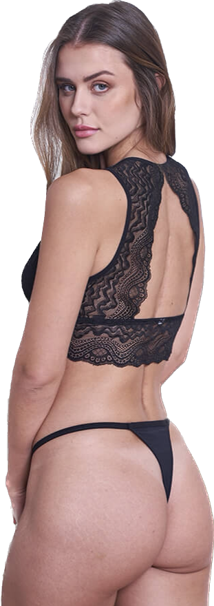 Lace Bralette - Crop Top