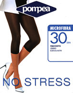 Short Leggings Footless Pantyhose Capri Style