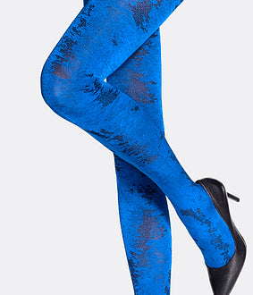 tights royal blue