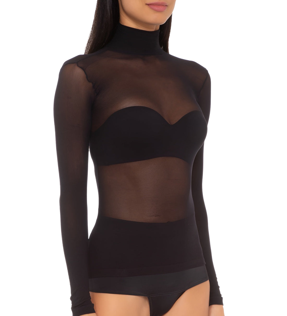 These sheer shirts made of nylon fabric providing the same comfort for the upper body like a pantyhose