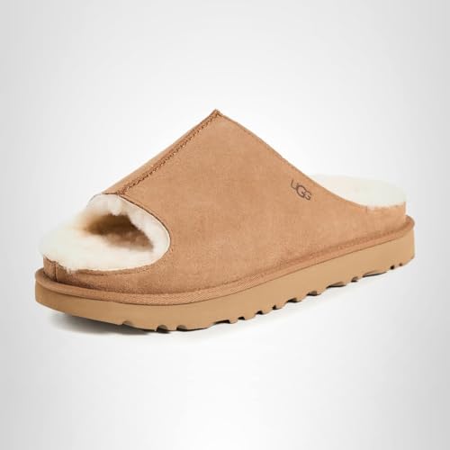 UGG Women's Greenport Slide Sandal, Chestnut, 8
