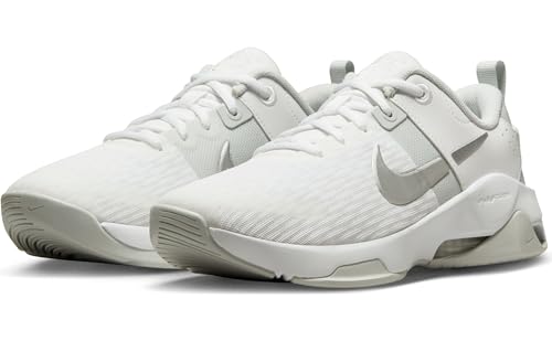 Nike Women's Sporty Low-Top Sneakers, White Silver White Metallic Silver Pure Platinum, 8.5