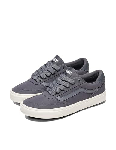 Vans Men's Brooklyn LS Shoe | Low-Top Sneakers for Everyday Wear, Walking, Work & Fashion, Chunky Lace Mono Asphalt, 10.5