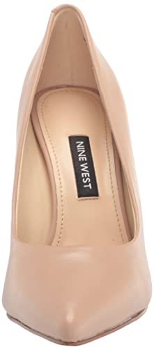 Nine West Women's Flax Pump, Light Natural, 8