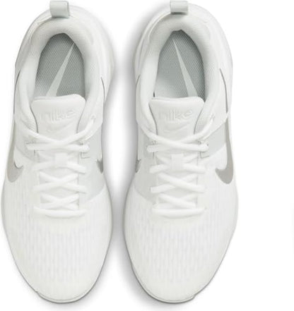 Nike Women's Sporty Low-Top Sneakers, White Silver White Metallic Silver Pure Platinum, 8.5