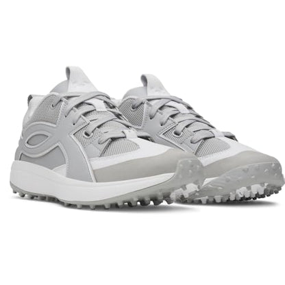 Under Armour Men's Yard Icon Turf Baseball Cleats, (075) Baseball Gray/Halo Gray/Baseball Gray, 11, US