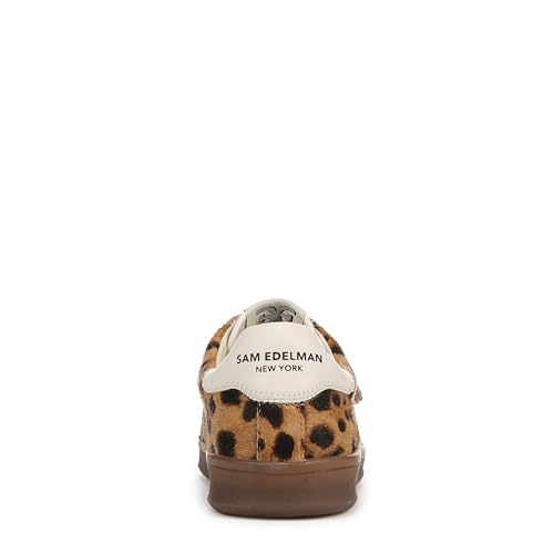 Sam Edelman Women's Talia Sneaker, Brown Leopard Multi, 7.5