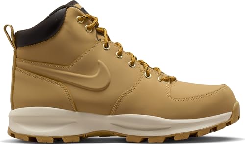 NIKE Men's Manoa Leather Boot, Haystack/Haystack/Velvet Brown, 10.5 D(M) US