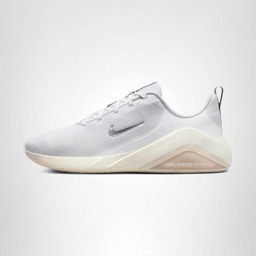 Nike Women's Bella 7 Training/Workout Shoes, White/Multi-Color-Sail-Pencil Point, 9