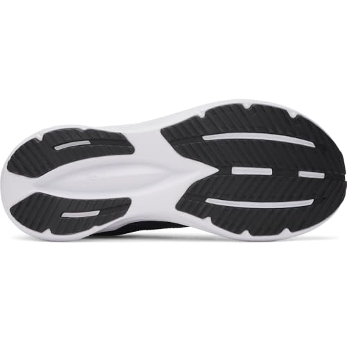 Under Armour Men's Charged Assert 11, (001) Black/Black/White, 8, US