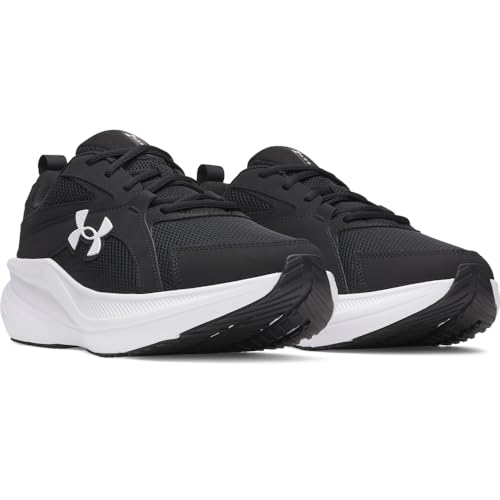 Under Armour Men's Charged Assert 11, (001) Black/Black/White, 8, US