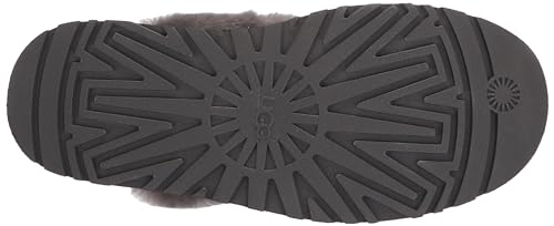UGG Women's Disquette Slipper, Charcoal, 7