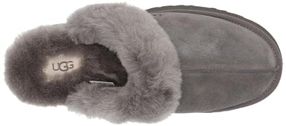 UGG Women's Disquette Slipper, Charcoal, 7
